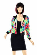 "Kimberly" Jacket in Acid Splash - Coquetry Clothing