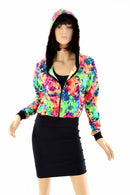 "Kimberly" Jacket in Acid Splash - Coquetry Clothing
