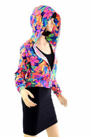 "Kimberly" Jacket in Tahitian Floral - Coquetry Clothing