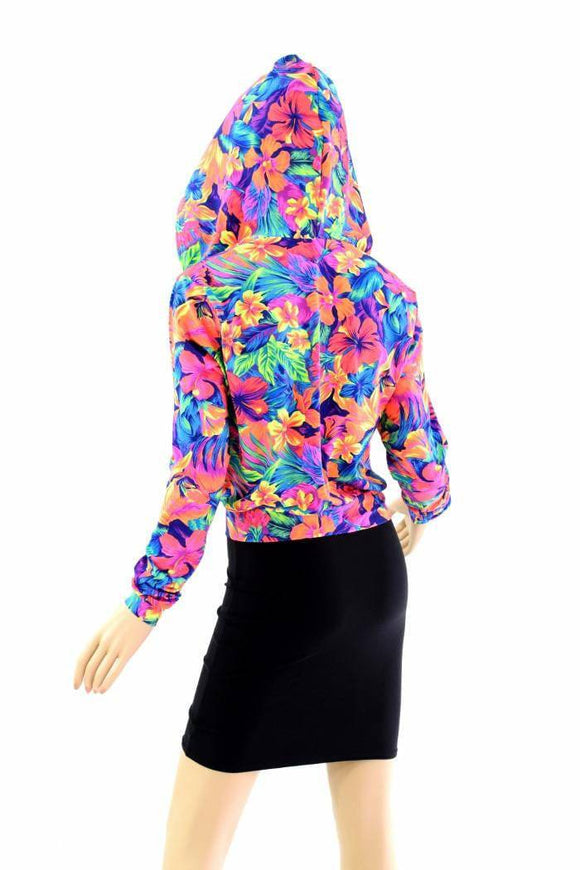 "Kimberly" Jacket in Tahitian Floral - Coquetry Clothing