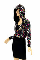 "Kimberly" Jacket in Unicorns and Rainbows - Coquetry Clothing