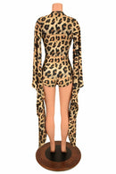 Kimono Sleeve Plunging V Neck Romper - Coquetry Clothing