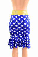 Knee Length Super Hero Skirt - Coquetry Clothing