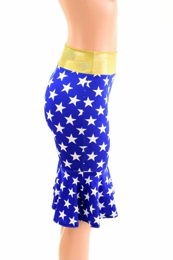 Knee Length Super Hero Skirt - Coquetry Clothing