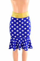 Knee Length Super Hero Skirt - Coquetry Clothing