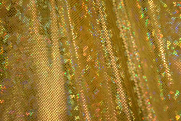 Gold Kaleidoscope Fabric - 2
