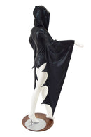 Lace Up Hooded Incubus Romper - Coquetry Clothing