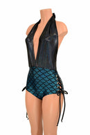Lace Up "Josie" Romper - Coquetry Clothing