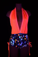 Lace Up "Josie" Romper - Coquetry Clothing
