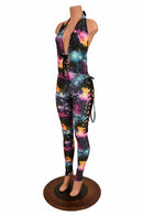 Lace Up Josie Style Catsuit - Coquetry Clothing