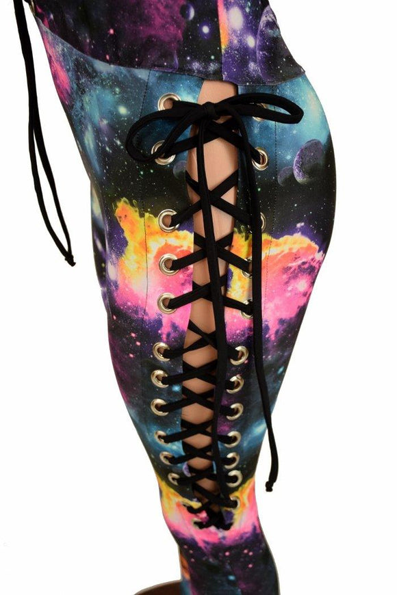 Lace Up Josie Style Catsuit - Coquetry Clothing