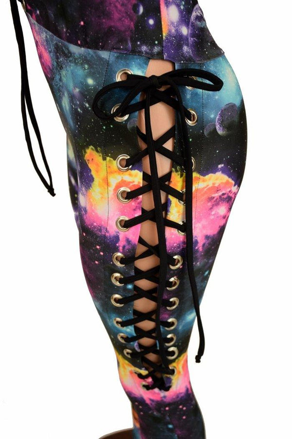 Lace Up Josie Style Catsuit - 2