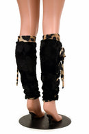 Lace Up Minky Leg Warmers - Coquetry Clothing