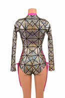 Lace Up V Neck Romper - Coquetry Clothing