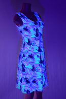 Lapis Lagoon A Line Tank Dress - Coquetry Clothing