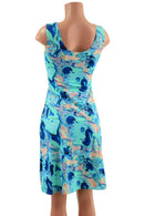 Lapis Lagoon A Line Tank Dress - Coquetry Clothing