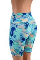 Lapis Lagoon Bike Shorts - Coquetry Clothing