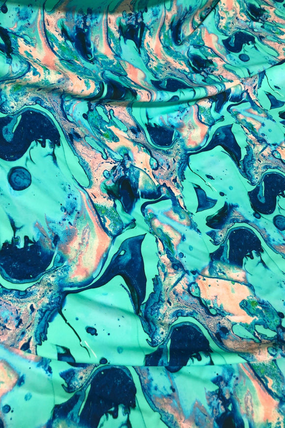 Lapis Lagoon Bike Shorts - Coquetry Clothing