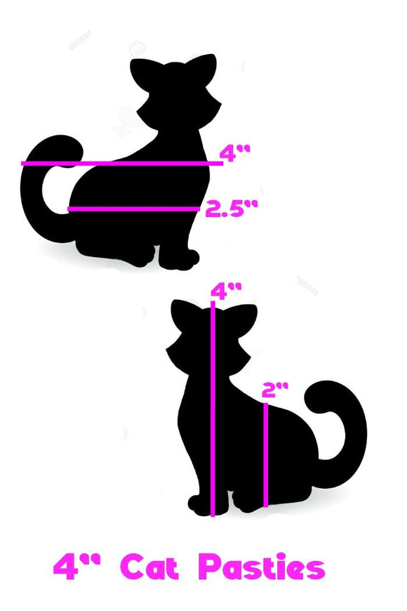 Leopard Cat Pasties - Coquetry Clothing