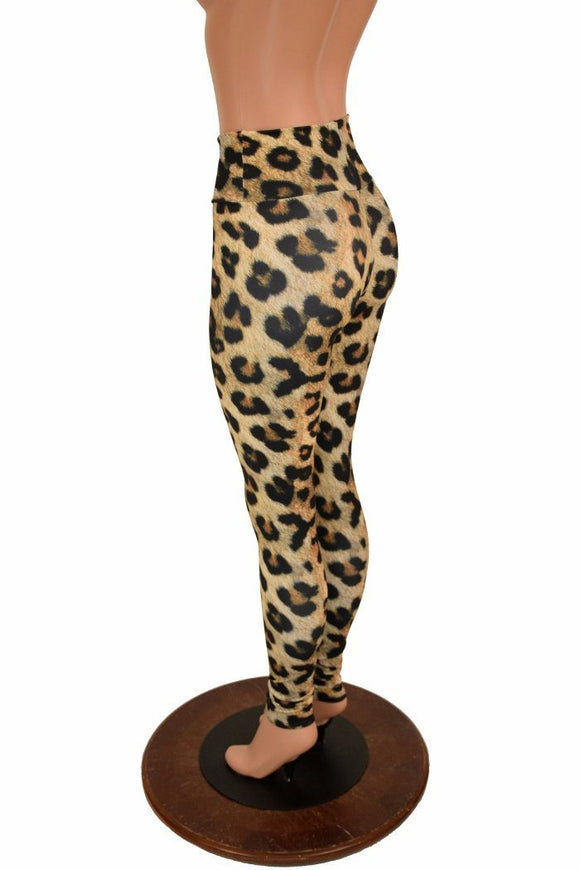 Leopard High Waist Leggings - Coquetry Clothing