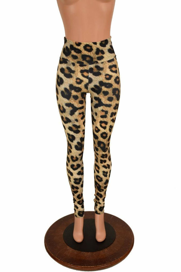 Leopard High Waist Leggings - Coquetry Clothing