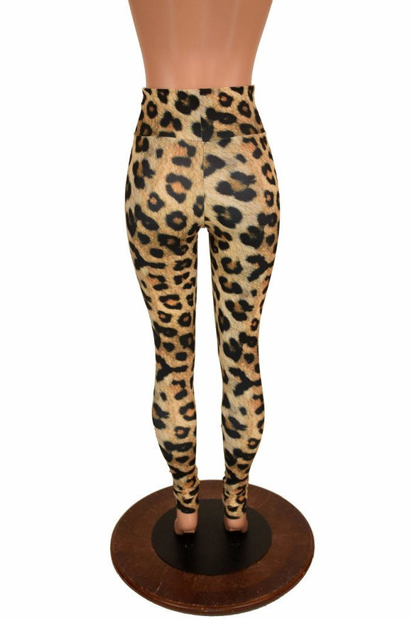 Leopard High Waist Leggings - Coquetry Clothing