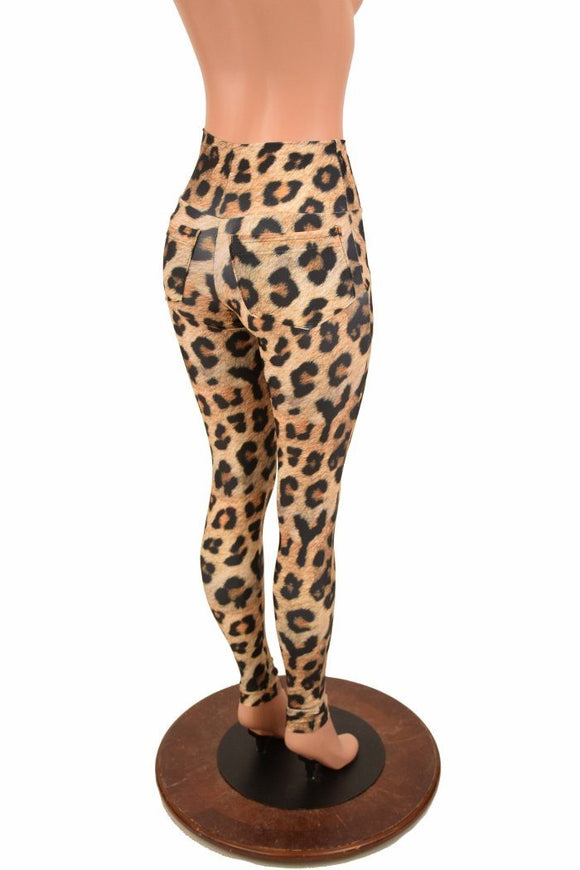Leopard Pocket Leggings - Coquetry Clothing