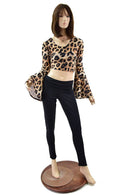 Leopard Print Crop Top - Coquetry Clothing