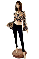 Leopard Print Crop Top - Coquetry Clothing