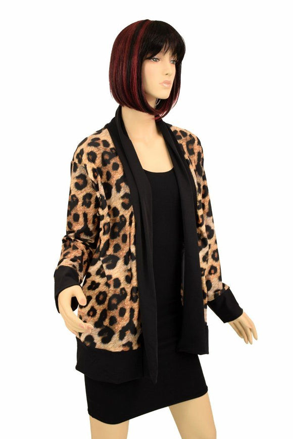 Leopard Print "Not a Cardigan" - Coquetry Clothing