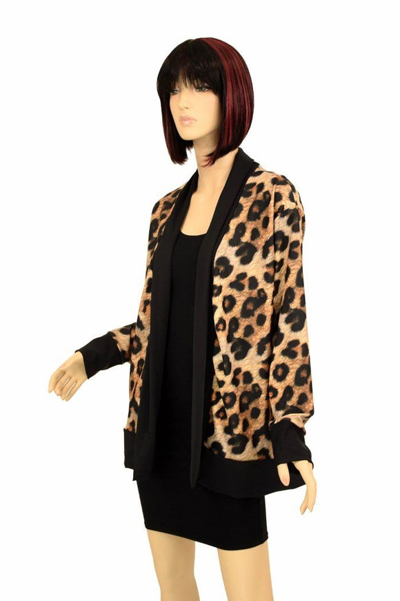 Leopard Print "Not a Cardigan" - Coquetry Clothing