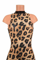 Leopard Side Panel Catsuit - Coquetry Clothing