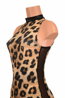 Leopard Side Panel Catsuit - Coquetry Clothing