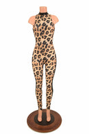 Leopard Side Panel Catsuit - Coquetry Clothing