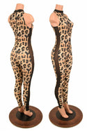Leopard Side Panel Catsuit - 1