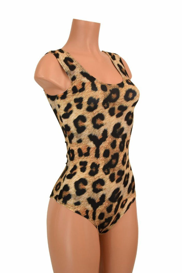 Leopard Sleeveless Romper - Coquetry Clothing