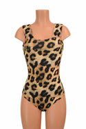 Leopard Sleeveless Romper - 2
