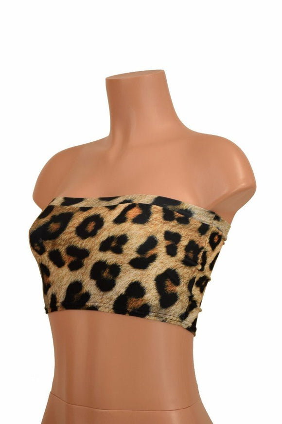 Leopard Tube Top - Coquetry Clothing