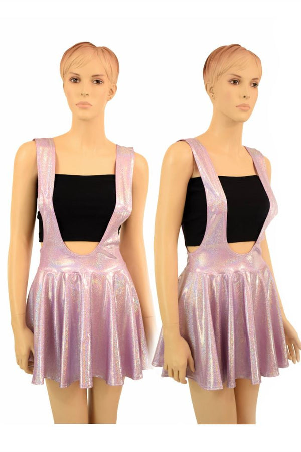Suspender Mini Skirt - 1