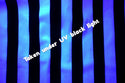 UV Black & White Stripe Spandex Fabric - 2