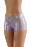 Lilac Lowrise Shorts - Coquetry Clothing