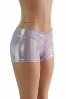 Lilac Lowrise Shorts - Coquetry Clothing