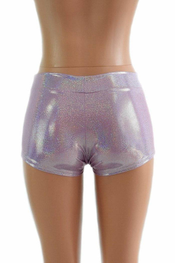 Lilac Lowrise Shorts - Coquetry Clothing