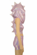 Lilac & Pink Dragon Hoodie & Shorts Set - Coquetry Clothing