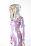 Lilac Space Girl Catsuit - Coquetry Clothing