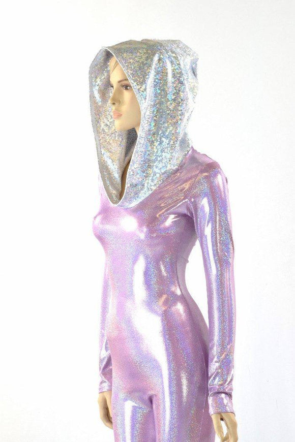 Lilac Space Girl Catsuit - Coquetry Clothing
