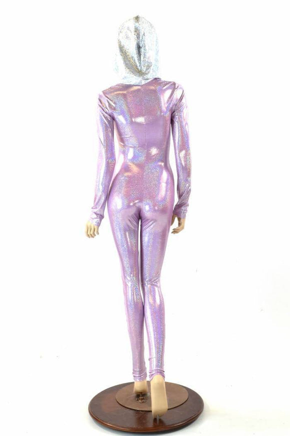 Lilac Space Girl Catsuit - Coquetry Clothing