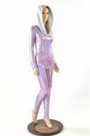 Lilac Space Girl Catsuit - Coquetry Clothing