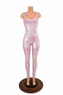 Lilac Tank Holographic Catsuit - Coquetry Clothing