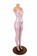 Lilac Tank Holographic Catsuit - Coquetry Clothing
